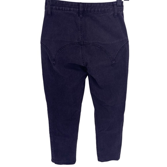 Fashion Nova Black High-Rise  Straight Jeans Womens Size 3 - Picture 2 of 8